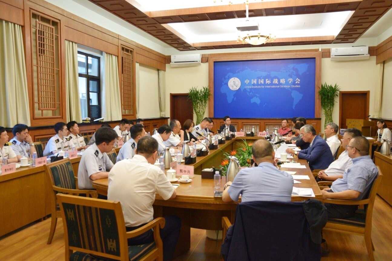 中国国際戦略学会との座談会（７月17日）