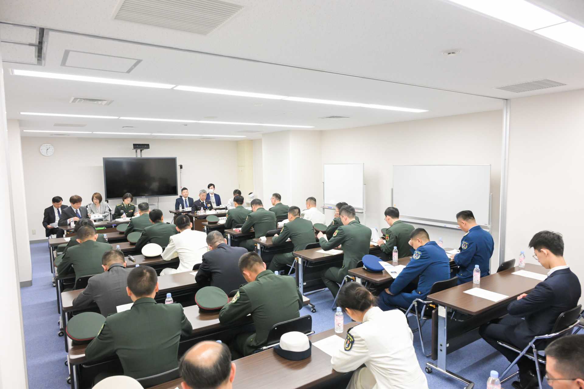 防衛研究所では質疑応答が交わされた