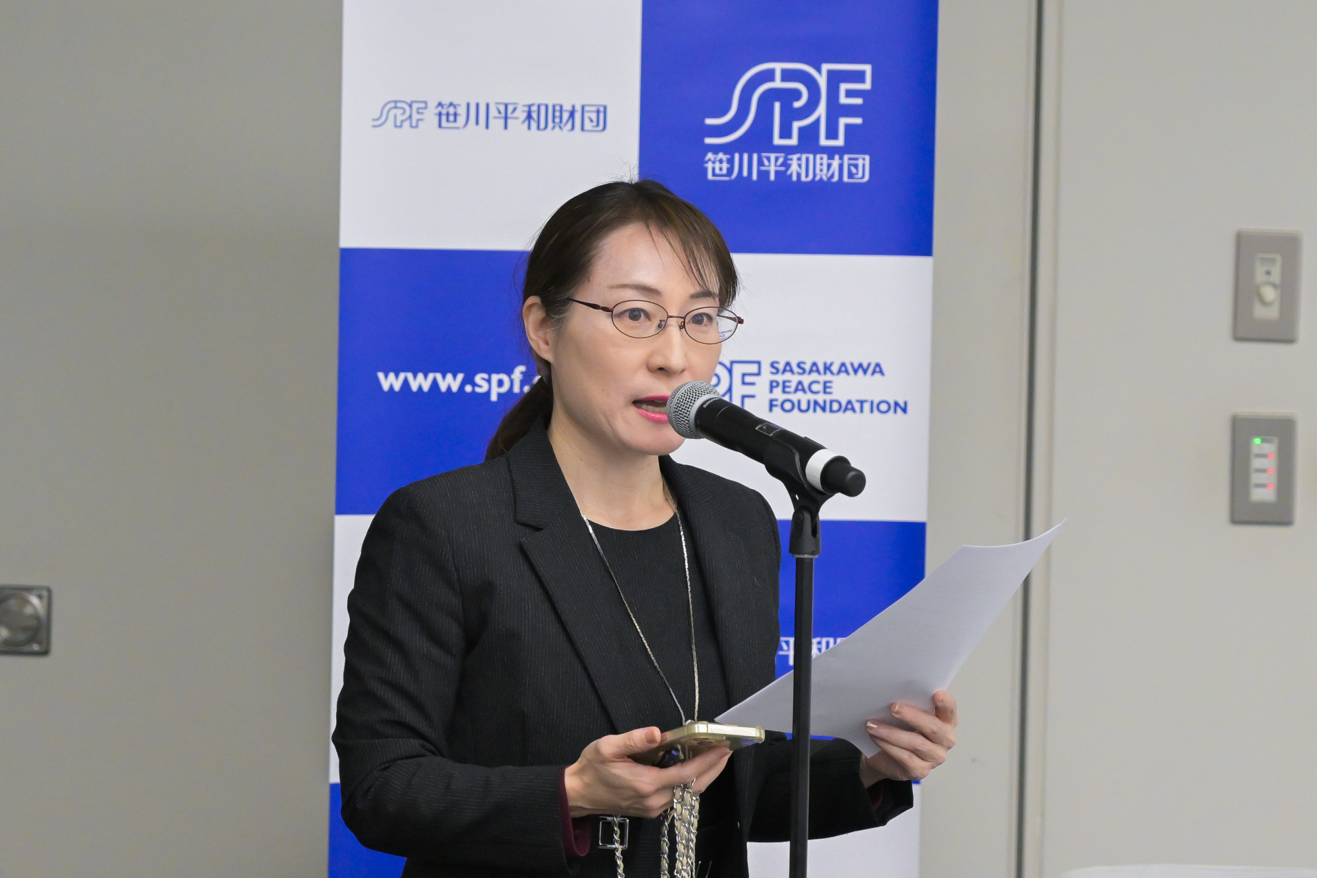 笹川平和財団　主任研究員　前川美湖