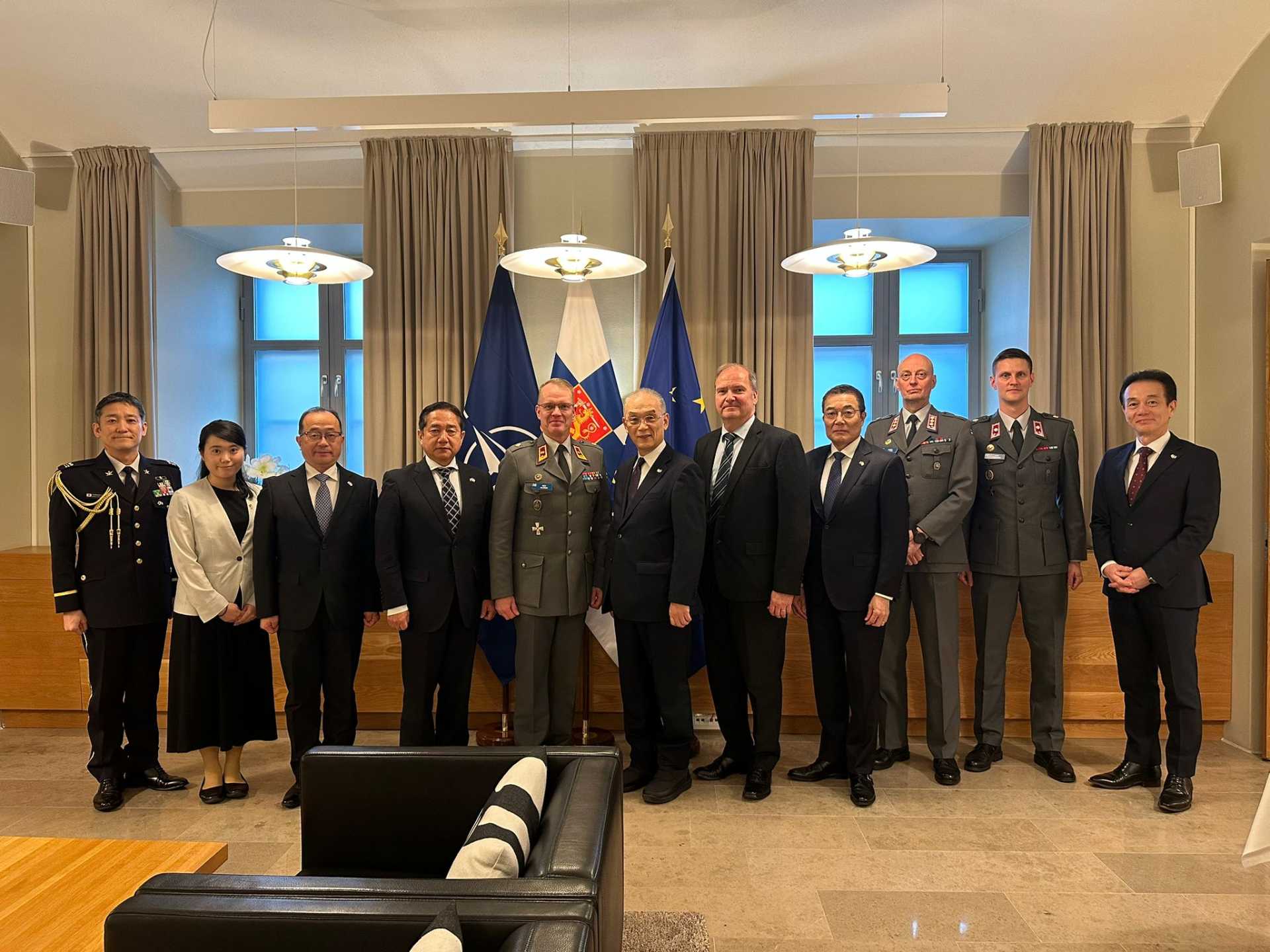 フィンランド国防省 訪問