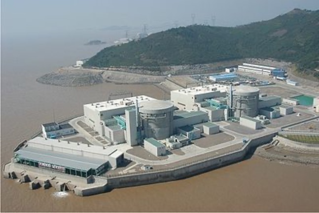 写真：秦山原発