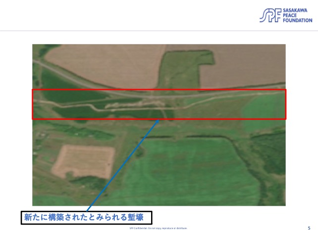衛星画像4：クルスク原発手前の指定地点（2024年8月18日）