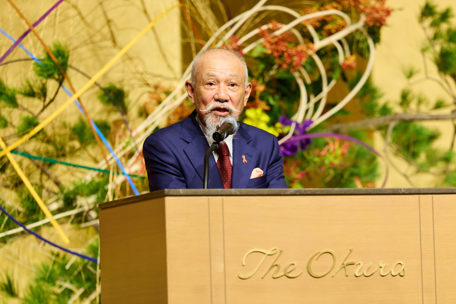 笹川平和財団と日本財団の名誉会長を兼務する笹川陽平