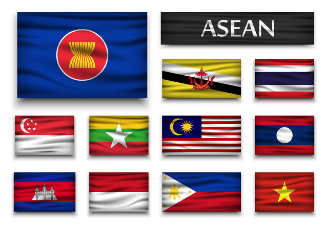 ASEANの国旗