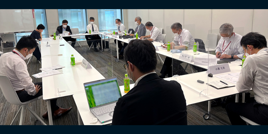 Regular research meetings in Japan