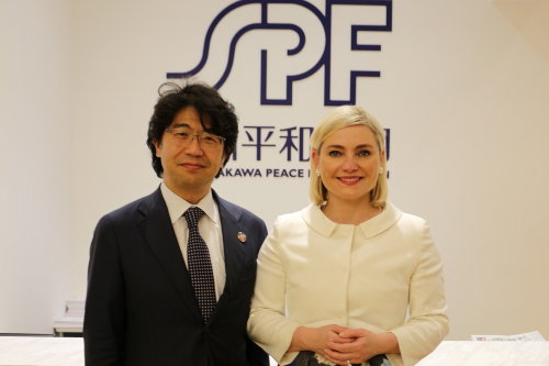 Courtesy Visit by H.E. Ms. Lilja Alfreðsdóttir, Minister of Education, Science and Culture of Iceland