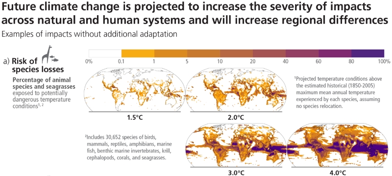 Figure: IPCC AR6 SYR Figure SPM.3(a)*