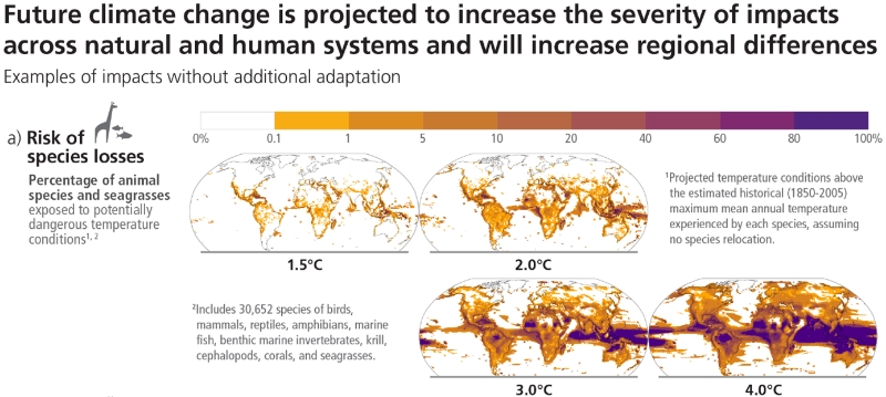 Figure: IPCC AR6 SYR Figure SPM.3(a)*