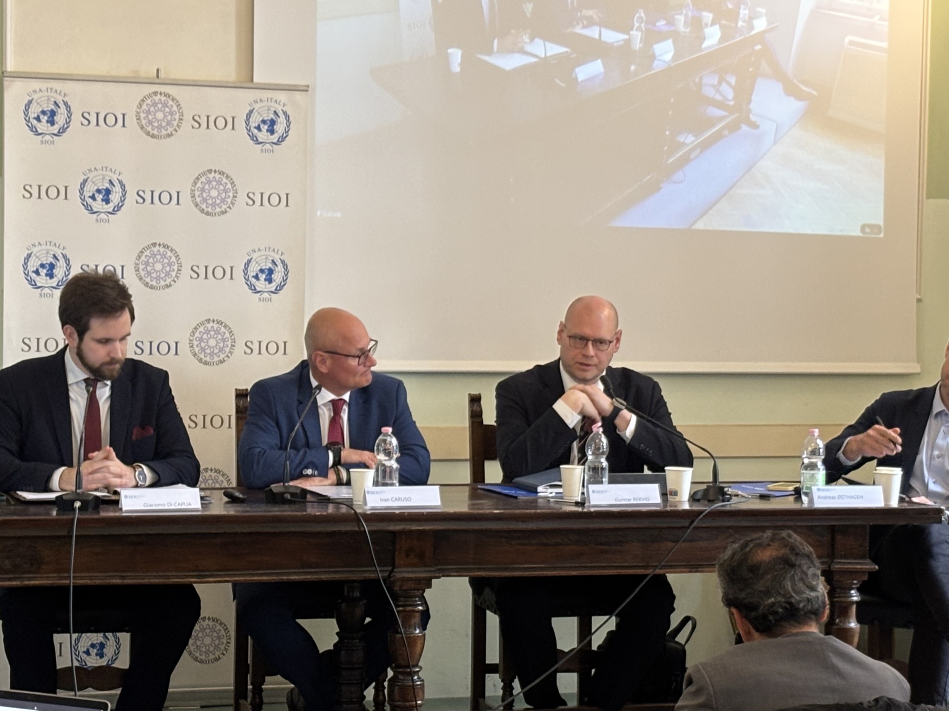 Dr. Gunnar Rekvig delivered his speech at Arctic Connections 2025