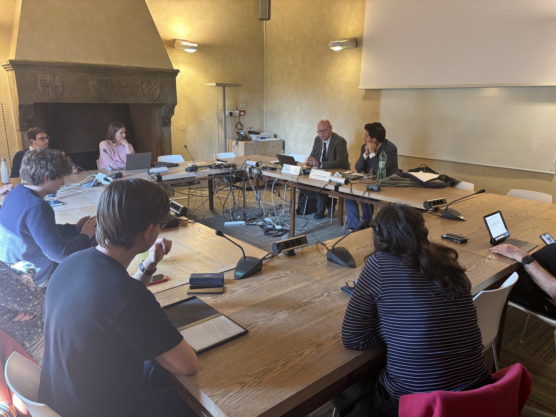 Dr. Gunnar Rekvig delivered a lecture at the EUI