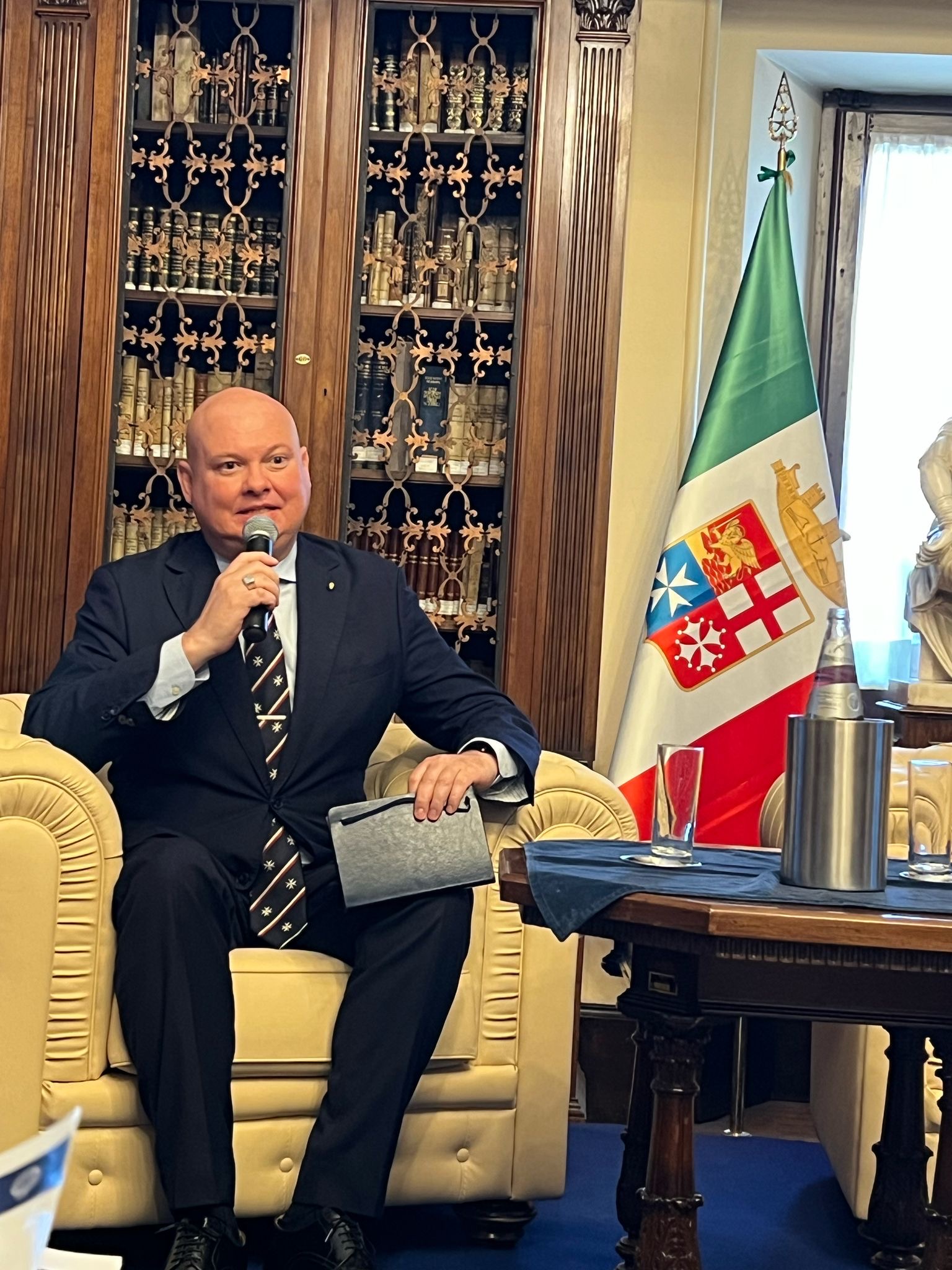 Dr. Fabrizio Bozzato spoke at the seminar “Italy and Japan: Common Perspectives in the Arctic”
