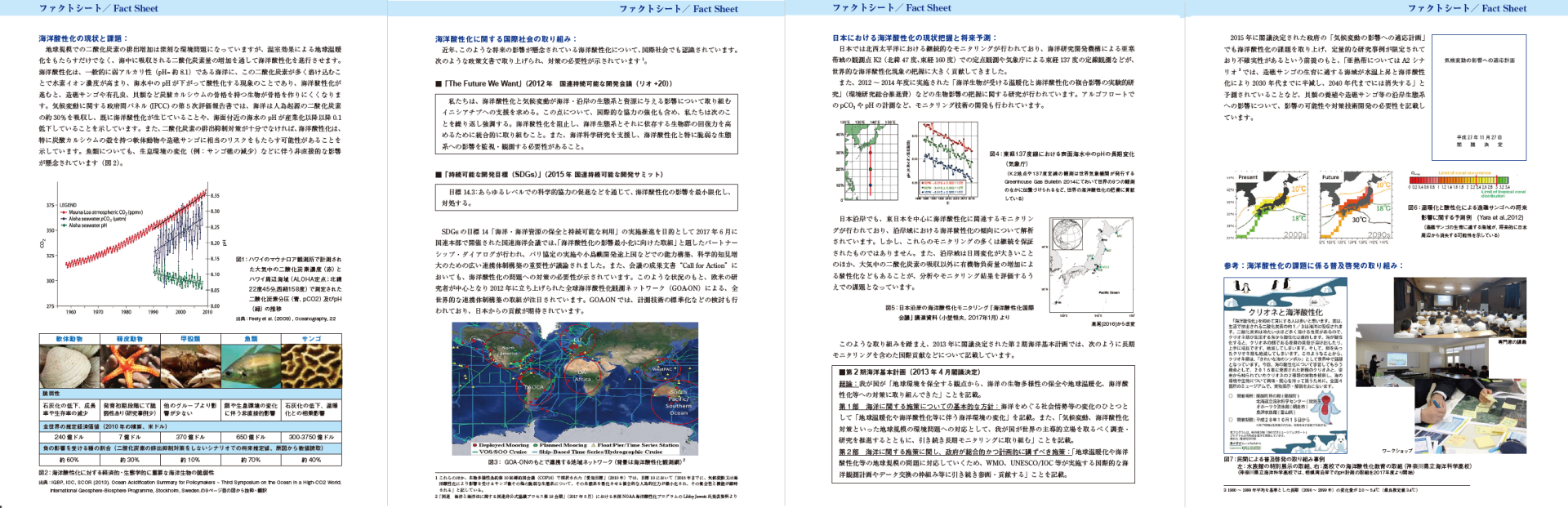 海洋酸性化の課題解決に向けた提言書作成