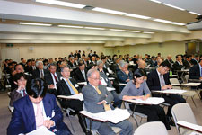 日本海洋政策研究会設立総会(2008年11月26日、於:海洋船舶ビル・港区虎ノ門)