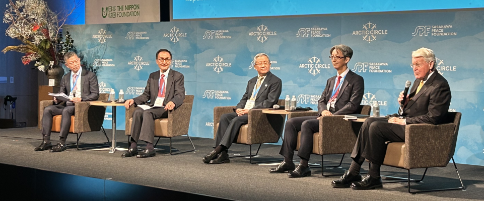 「北極対話：日本、中国、韓国」セッション写真