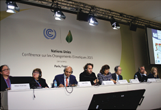 序章：COP21公式参加者への提言写真
