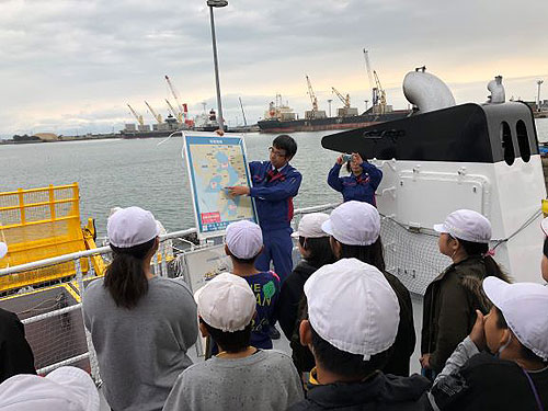 有明海や三池港を生かした大牟田海洋教育プロジェクト