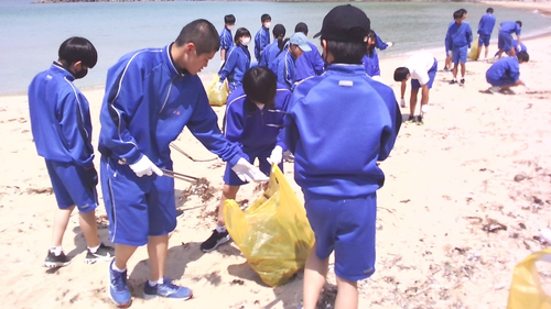 ふるさとの海を活用した東陽中校区活性化プロジェクト