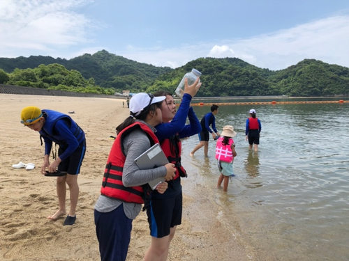 １学年「生物の分類」　２学年「プランクトン調査」　３学年「生態系」