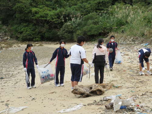 「漂着物調査から島の海洋環境保全を考える」