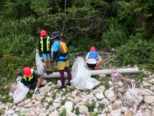 SDGｓ　目標14　ふるさと岩美町の海のごみ問題から考える、海と山のつながり。