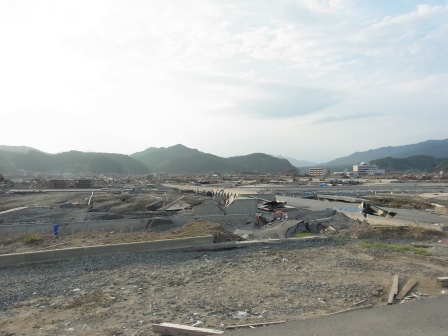 陸前高田市内