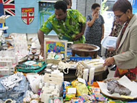 Display and sale of local products