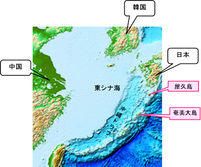 大陸棚の延長とは何か 大陸棚限界委員会に対する各国の申請状況 中国および韓国の申請 12年